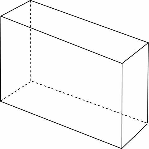 Right Rectangular Prism | Clipart Etc with regard to The Unseen Strength Why Your Rectangular Table Legs Matter More Than You Think